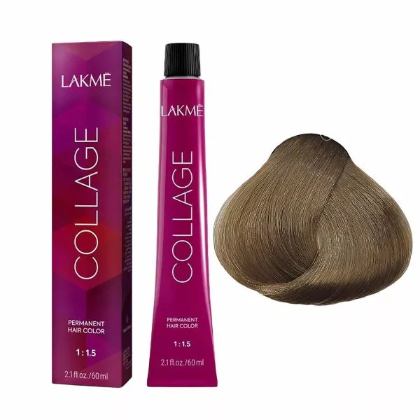 Lakme Collage, farba do włosów trwale koloryzująca, 9/60, 60ml