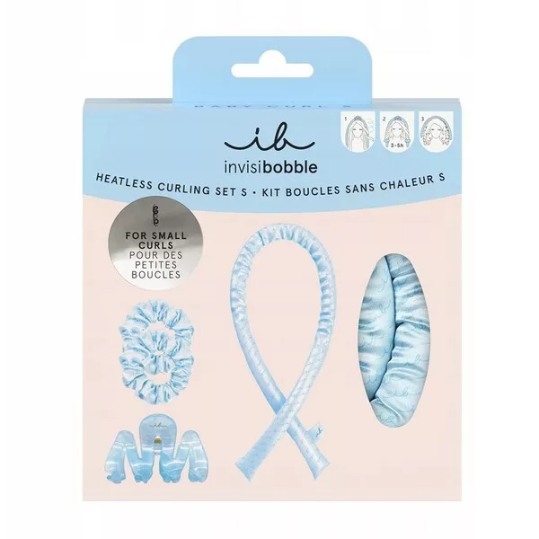 Invisibobble Heatless Curling Set zestaw do kręcenia włosów bez użycia ciepła Baby Curl S 4szt.