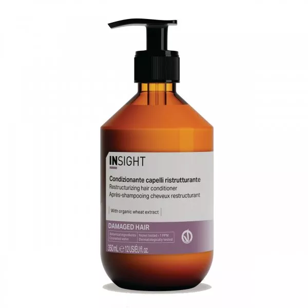 InSight Damaged Hair Restructurizing hair conditioner, odżywka odbudowująca do włosów zniszczonych, 350ml
