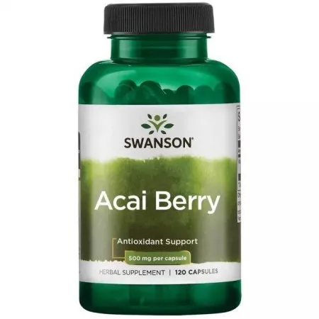 Swanson Acai owoce 500mg 120 kaps