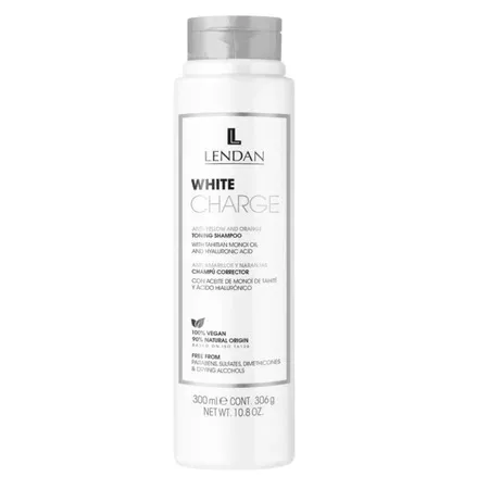 Lendan White Charge, szampon do włosów rozjaśnianych i blond, 300ml
