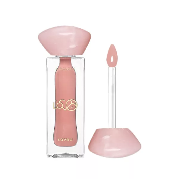 Lovro Bloomlight Lipgloss błyszczyk optycznie powiększający usta z efektem chłodzenia 04 Nude Muse 5.5g
