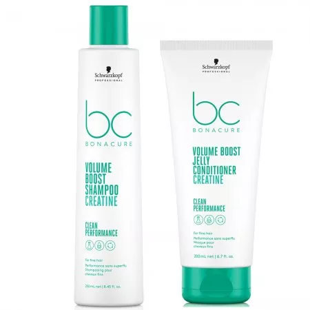 Schwarzkopf BC Volume Boost, zestaw nadający objętość do włosów cienkich, szampon 250ml + odżywka 200ml