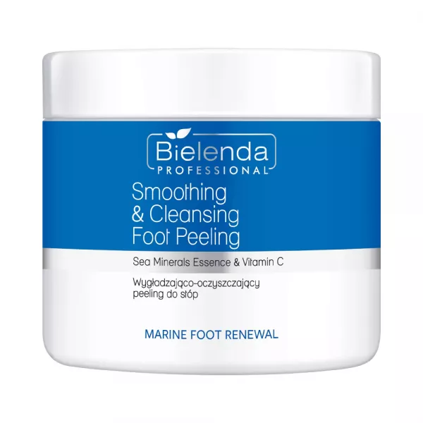 Bielenda Professional Is Marine Foot Renewal, wygładzająco-oczyszczający peeling do stóp, 600g