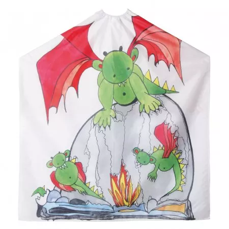 Efalock Fire Dragon, peleryna dla dzieci, smoki