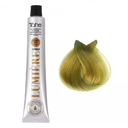 Tahe Lumiere Express, farba do włosów z keratyną i olejkiem arganowym, koloryzacja trwała, 10.31, 100ml