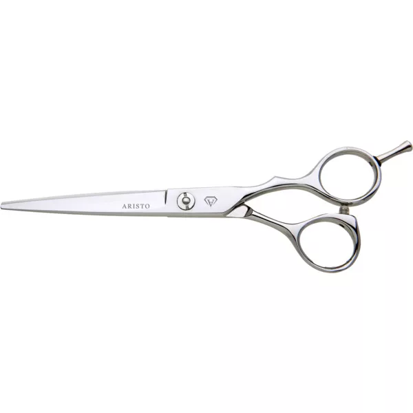 Aristo Cut Like a Diamond Dai, nożyczki fryzjerskie offsetowe, 6.0", stal nierdzewna, ergonomiczne