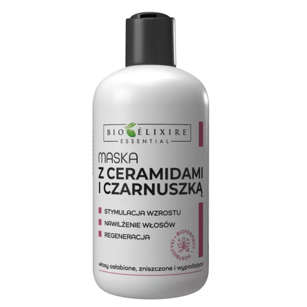 Bioelixire, maska do włosów słabych i wypadających, 300ml