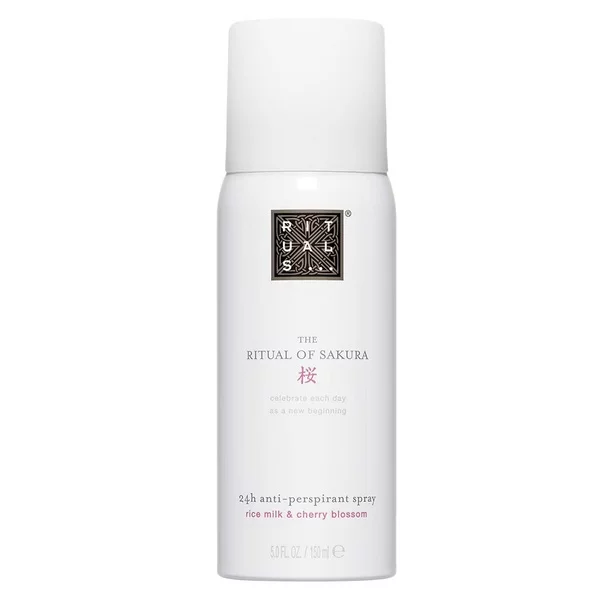 Rituals The Ritual of Sakura antyperspirant w sprayu Mleko Ryżowe i Kwiat Wiśni 150ml (W)