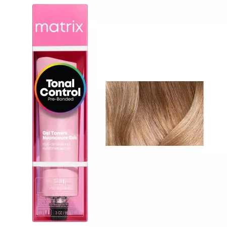 Matrix Tonal Control Pre-Bonded, kwasowy toner żelowy ton w ton, 9RG, 90ml