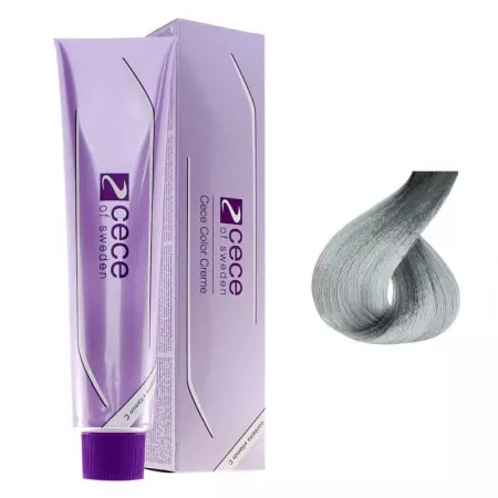 CeCe farba do włosów w kremie, Metallic silver, 125ml