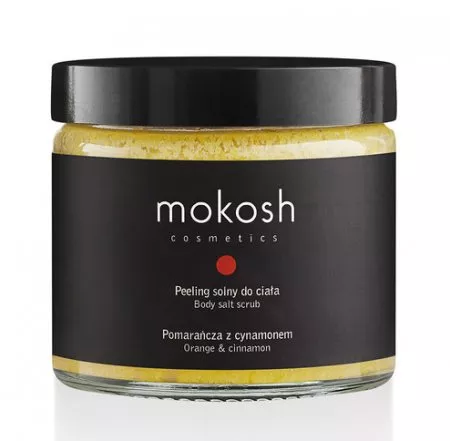 Mokosh, peeling solny do ciała, pomarańcza z cynamonem, 300g