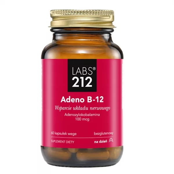 LABS212 Adeno B-12 suplement diety 60 kapsułek
