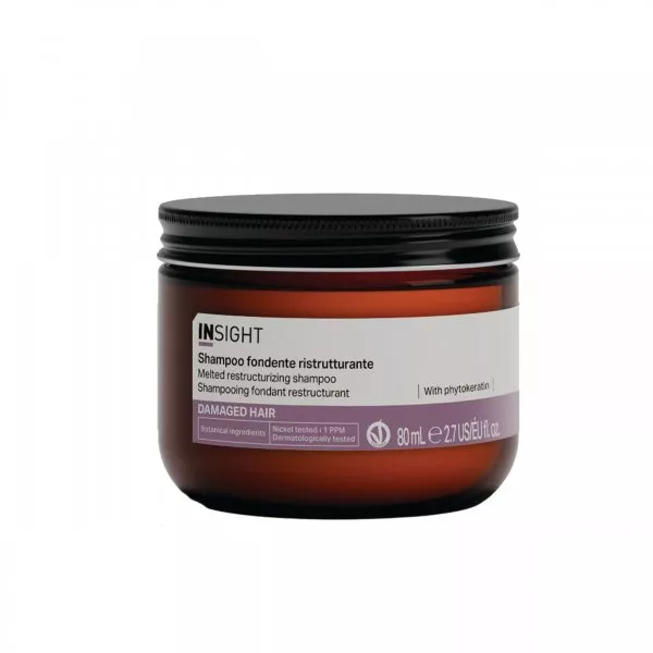 InSight Damaged Hair Restructurizing melted shampoo, skoncentrowany szampon o stałej konsystencji do włosów zniszczonych, 80ml