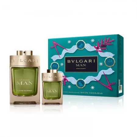 Bvlgari Man Wood Essence zestaw woda perfumowana spray 100ml + woda perfumowana spray 15ml (M)