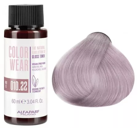Alfaparf Milano Color Wear Gloss, toner do włosów bez amoniaku, 60ml, 10.22