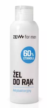 ZEW for Men, antybakteryjny żel do rąk, 100ml