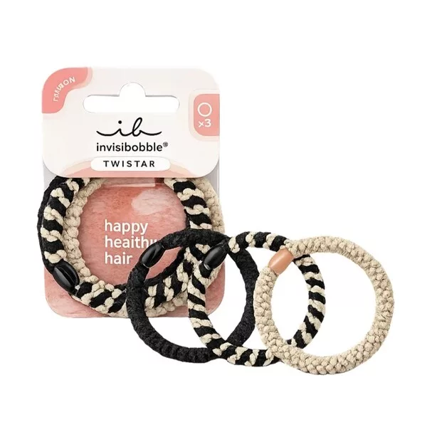 Invisibobble Twistar Fashion gumki do włosów plecione Classical Braids 3szt.