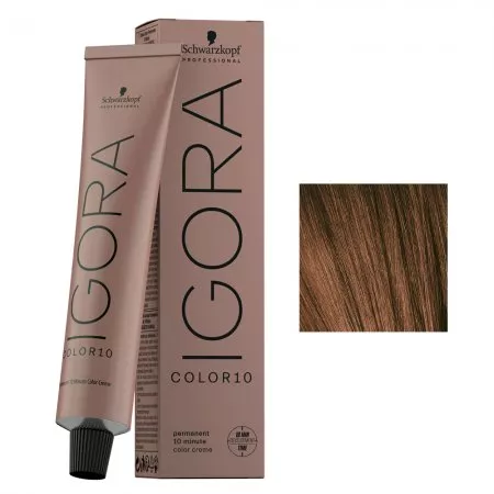 Schwarzkopf Igora Color10, koloryzacja włosów w 10min, 6-65, 60ml