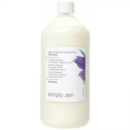 Simply Zen Age benefit&moisturizing, szampon nawilżający działający przeciwstarzeniowo, 1000ml