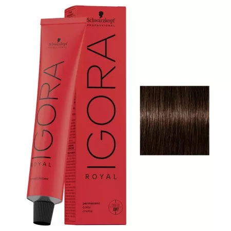 Schwarzkopf Igora Royal, profesjonalna farba do włosów, 4-68, 60ml