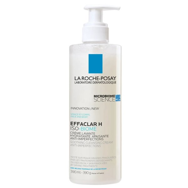 La Roche Posay Effaclar H Iso-Biome krem myjący przeciw niedoskonałościom 390ml