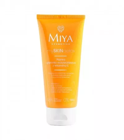 Miya mySKINdetox pianka głęboko oczyszczająca z witaminą C, 100ml