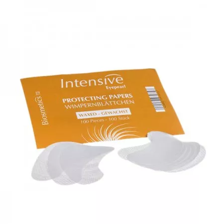Intensive, płatki pod oczy do henny, woskowane, 100 sztuk