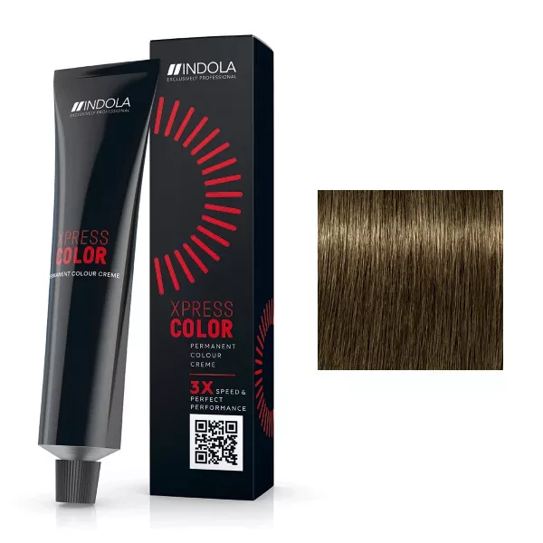 Indola Xpress Color, farba do włosów, 10-minutowa koloryzacja, 6.38, 60ml
