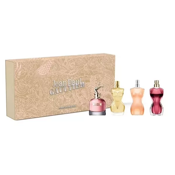 Jean Paul Gaultier Woman Miniatures zestaw La Belle woda perfumowana 6ml + Scandal woda perfumowana 6ml + Divine woda perfumowana 6ml + Classique woda perfumowana 6ml (W)