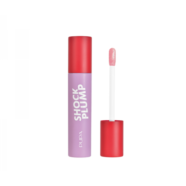 PUPA Shock Plump, błyszczyk powiększający usta, pure kiss, 4ml
