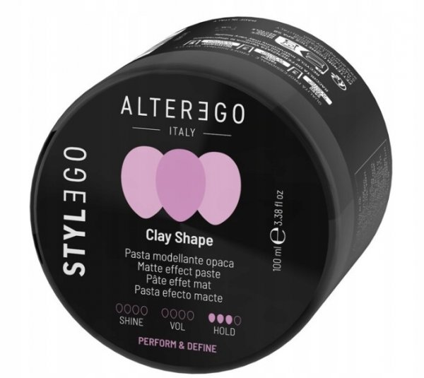 Alter Ego StylEgo Clay Shape Matte effect paste, matowa pasta modelująca, 100ml