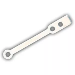 Efalock gumki do wałków fryzjerskich, płaskie, krótkie, 50 sztuk