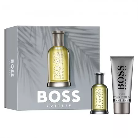Hugo Boss Bottled zestaw woda toaletowa spray 50ml + żel pod prysznic 100ml (M)