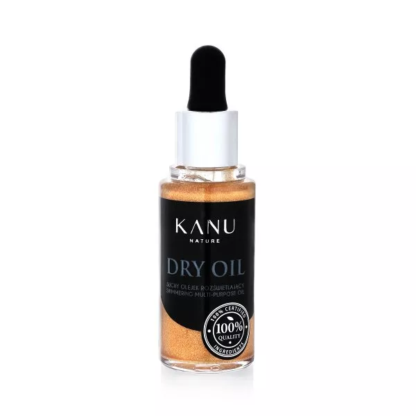 Kanu Nature, wielofunkcyjny olejek rozświetlający do twarzy i ciała, toxic glamour, 30ml