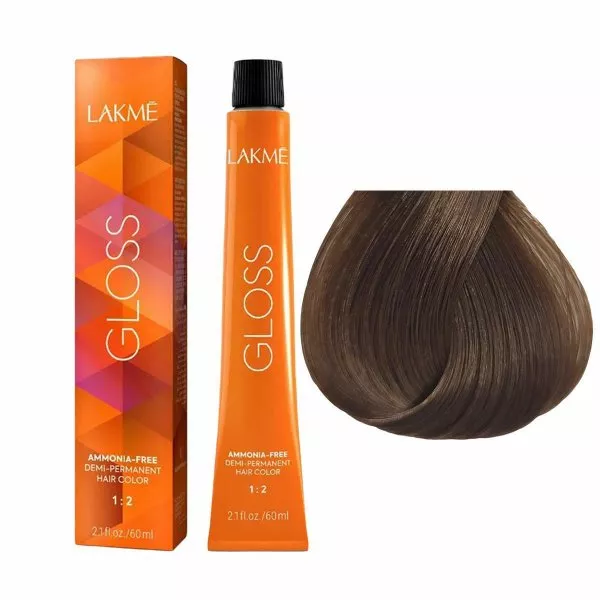 Lakme Gloss, farba do koloryzacji ton w ton, 7/60, 60ml