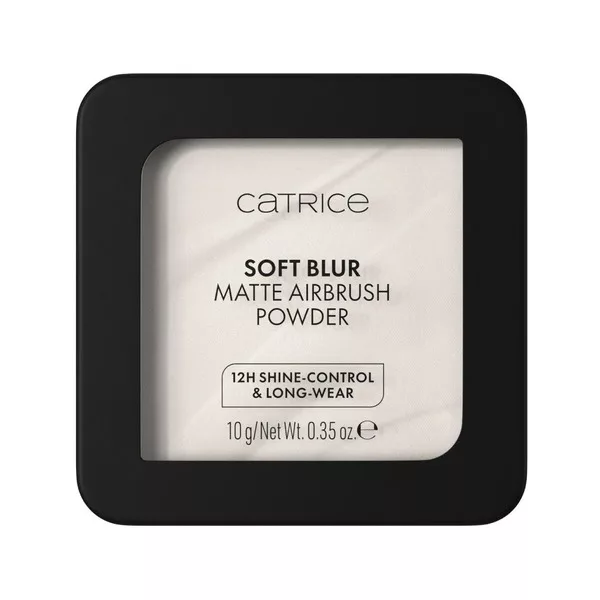 Catrice Soft Blur Matte Airbrush Powder, puder matujący do twarzy, 001N, 10g