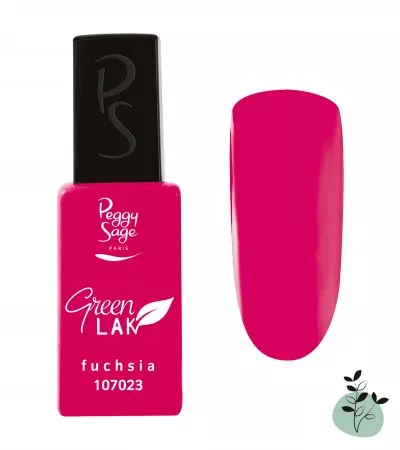 Peggy Sage Green Lak, lakier do paznokci utwardzany lampą UV/LED, 10ml, fuchsia