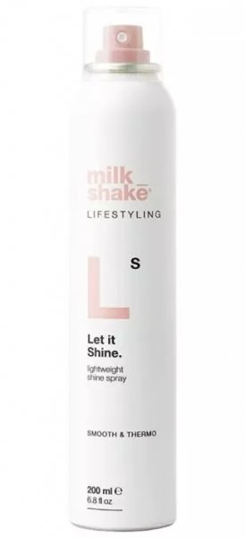Milk Shake Lifestyling Let It Shine, spray nabłyszczający do włosów, 200ml