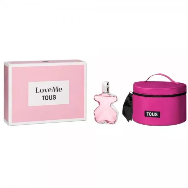 Tous LoveMe zestaw woda perfumowana spray 90ml + kosmetyczka (W)