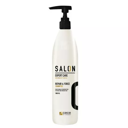 CeCe Salon Repair&Force, szampon do włosów zniszczonych, 1000ml