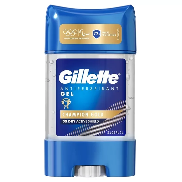Gillette Champion Gold antyperspirant w żelu 70ml (M)