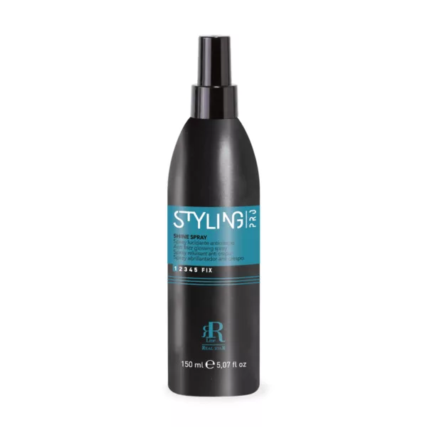 RR Line Styling PRO Shine Spray, spray nabłyszczający przeciw puszeniu się włosów, 150ml