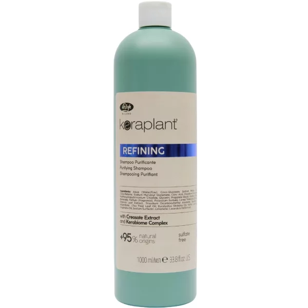 Lisap Keraplant Refining Shampoo, szampon oczyszczający przeciwłupieżowy, 1000ml