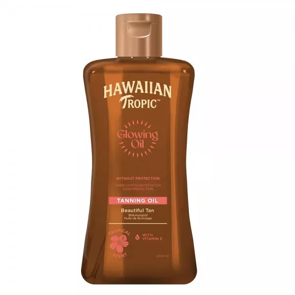 Hawaiian Tropic Glowing Oil olejek do opalania z efektem glow 200ml