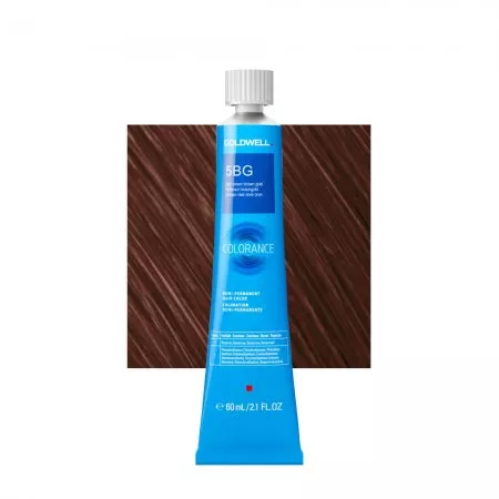 Goldwell Colorance Color Infuse, krem do koloryzacji półtrwałej bez amoniaku, 5BG, 60ml