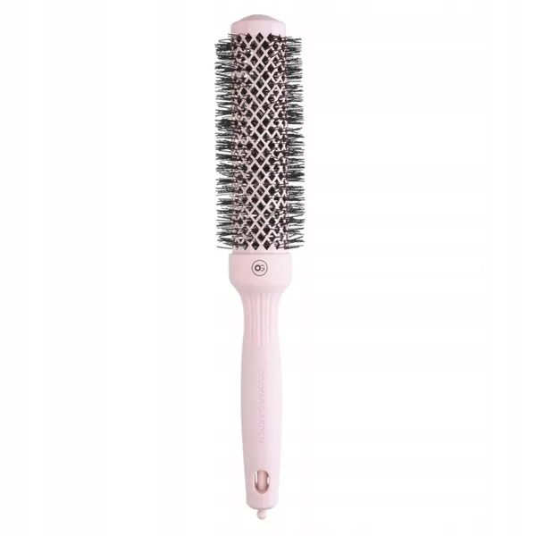 Olivia Garden Expert Blowout Speed Wavy Bristles Pastel Pink, szczotka do włosów, 35mm, ref. 203ID2222