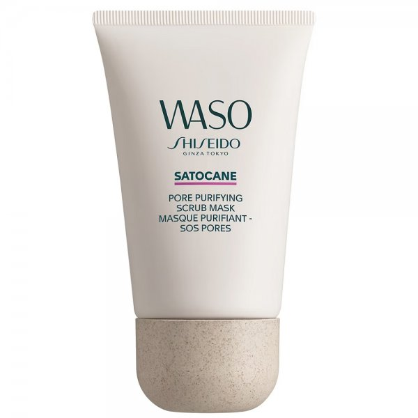 Shiseido Waso Satocane Pore Purifying Scrub Mask peelingująca maska oczyszczająca pory 80ml