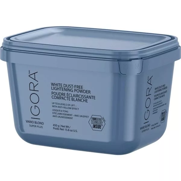 Schwarzkopf Igora Vario Blond Super Plus, bezpyłowy rozjaśniacz do 8 tonów, 450g