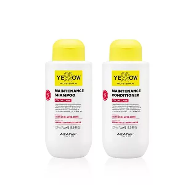 Yellow Professional Color Care, zestaw do włosów farbowanych, szampon + odżywka